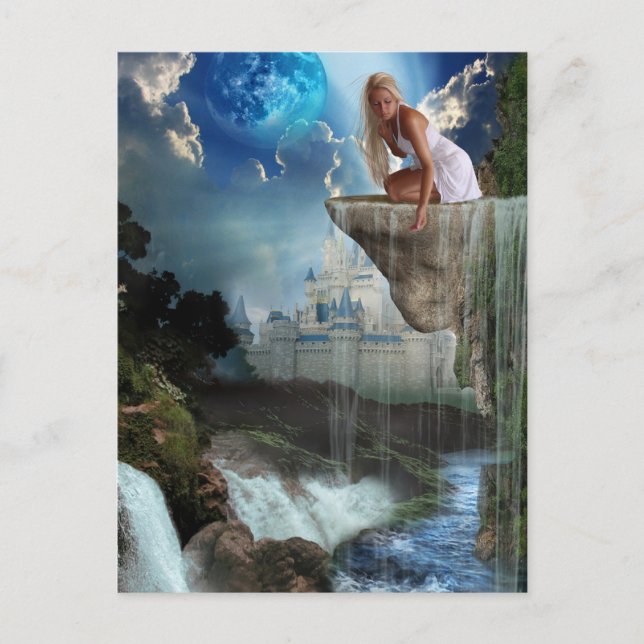 Cartão Postal Quedas d'água do fazer (Cartão-postal) (Frente)