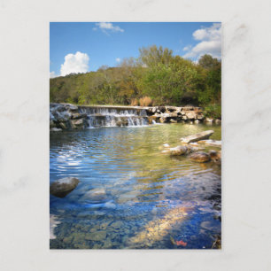 Cartão Postal Quedas de água em Barton Creek em Austin Texas 2
