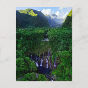 Cartão Postal Quedas de água Grand Galet Falls