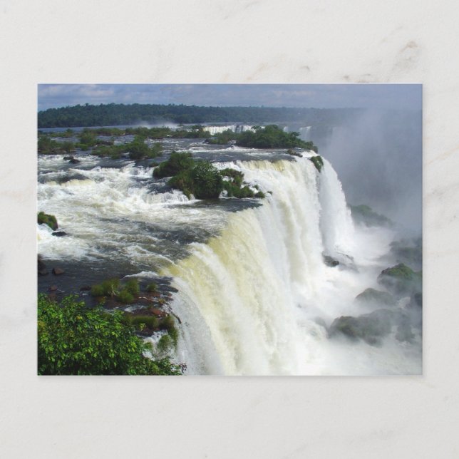 Cartão Postal Quedas de Iguazu (Frente)