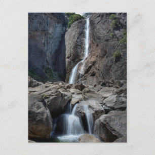 Cartão Postal Quedas de Yosemite Inferiores