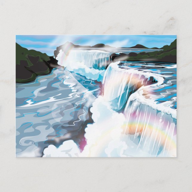 Cartão Postal Quedas do Niágara (Frente)