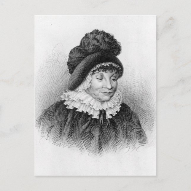 Cartão Postal Queen Charlotte, c.1818 (Frente)