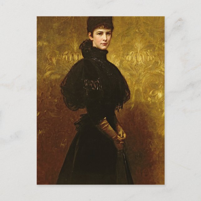 Cartão Postal Queen Erzsebet (Frente)