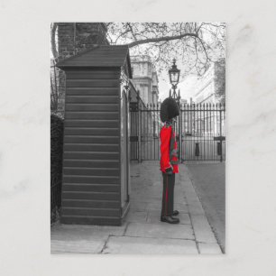 Cartão Postal Queen's Guard standing guard at Clarence House
