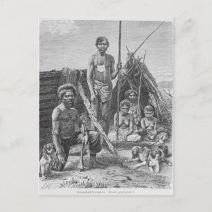 Cartão Postal Queensland aborta gravados a partir de uma fotogra