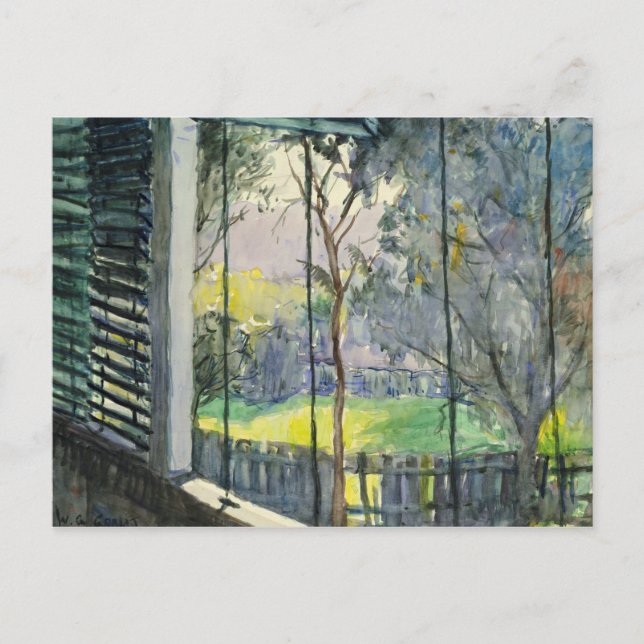 Cartão Postal Queensland Verandah, 20 século (Frente)