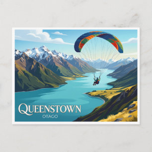 Cartão Postal Queenstown, Nova Zelândia