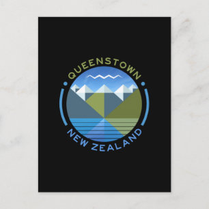 CARTÃO POSTAL QUEENSTOWN SUL ISLAND NOVA ZELÂNDI