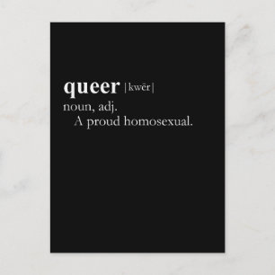 Cartão Postal QUEER (definição)