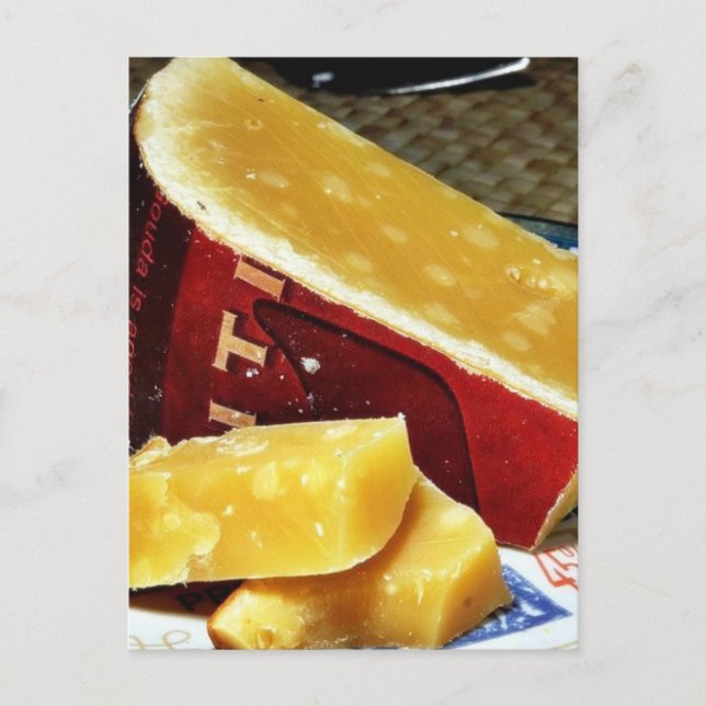 Cartão Postal Queijo Gouda Envelhecido (Frente)