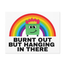 Queimado, mas travando lá dentro, etiquetas