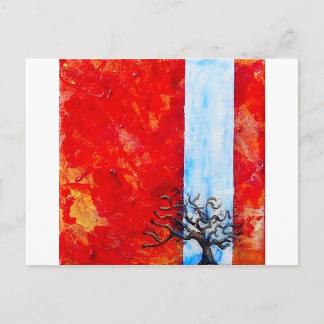 Cartão Postal Queimando Bush (Frente)