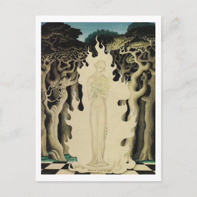 Cartão Postal Queimando Corações - Nielsen (Frente)