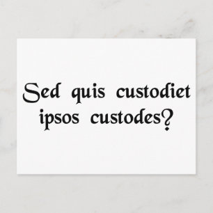 Cartão Postal Quem assiste aos observadores?