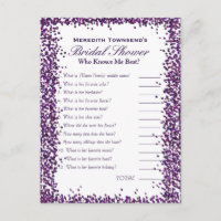 Quem é o Jogo Mim do Conhecimento | Purple Confett