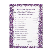 Quem é o Jogo Mim do Conhecimento | Purple Confett