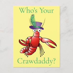 Cartão Postal Quem é o seu Crawdaddy? Thunder_Cove