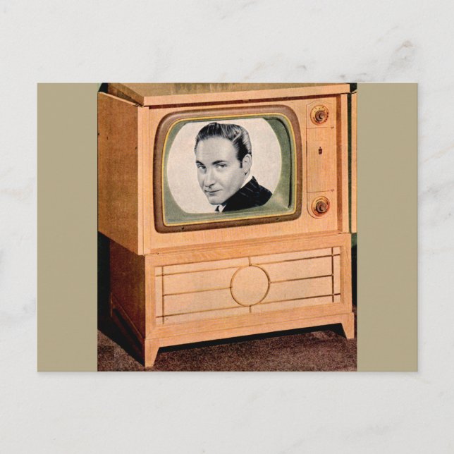 Cartão Postal Quem está na TV? (Frente)