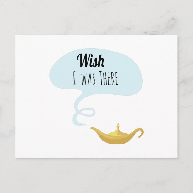 Cartão Postal Quem Me Dera Estar Lá (Frente)