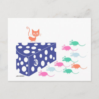 Cartão Postal Quem mexeu o meu queijo?