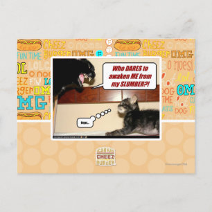 Cartão Postal Quem se atreve a me acordar?