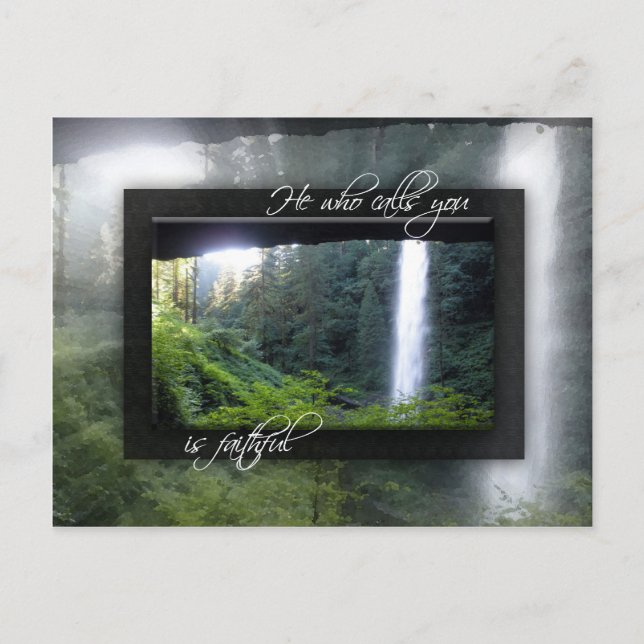 Cartão Postal Quem Te Chama (Frente)