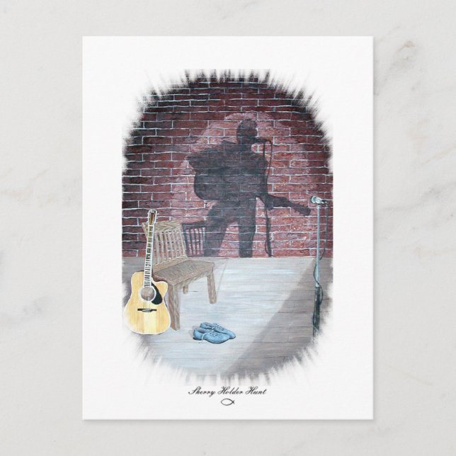 CARTÃO POSTAL QUEM VAI PREENCHER ESSES CALÇADOS (Frente)