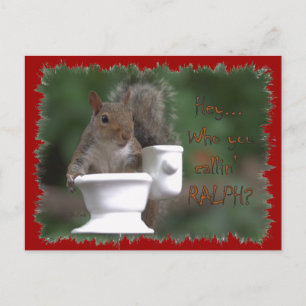 Cartão Postal "Quem Você Chama RALPH?"