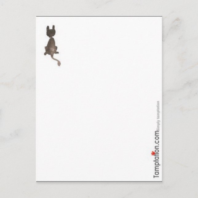 Cartão Postal quem você está esperando? (Frente)