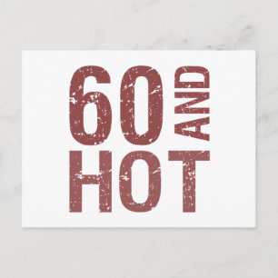 Cartão Postal Quente 60º aniversário