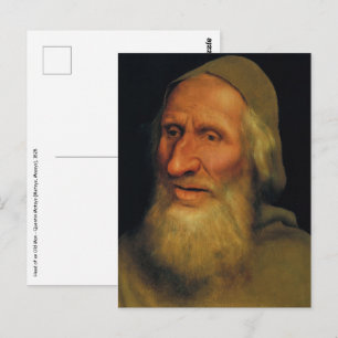 Cartão Postal Quentin Matsys - Cabeça de um Homem Idoso