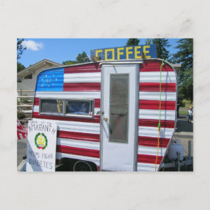 Cartão Postal Quer café?