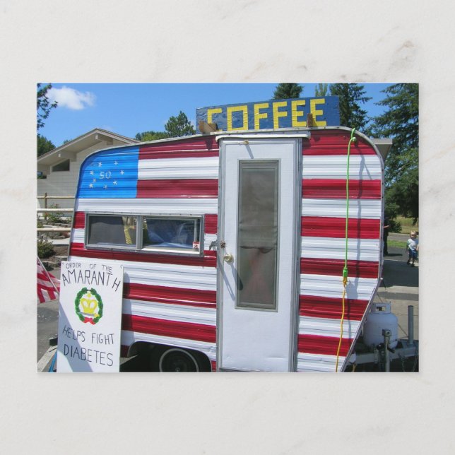 Cartão Postal Quer café? (Frente)