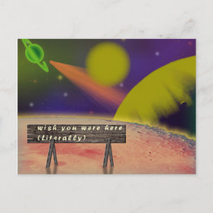Cartão Postal Queria Que Você Estivesse Aqui