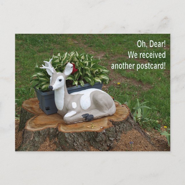 Cartão Postal Querida... (Frente)