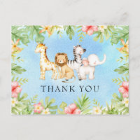 Querida Chá de fraldas Selva Obrigado