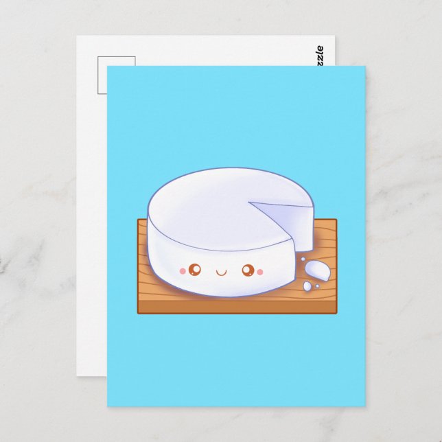 Cartão Postal Queso Queso Fresco Branco mexicano (Frente/Verso)