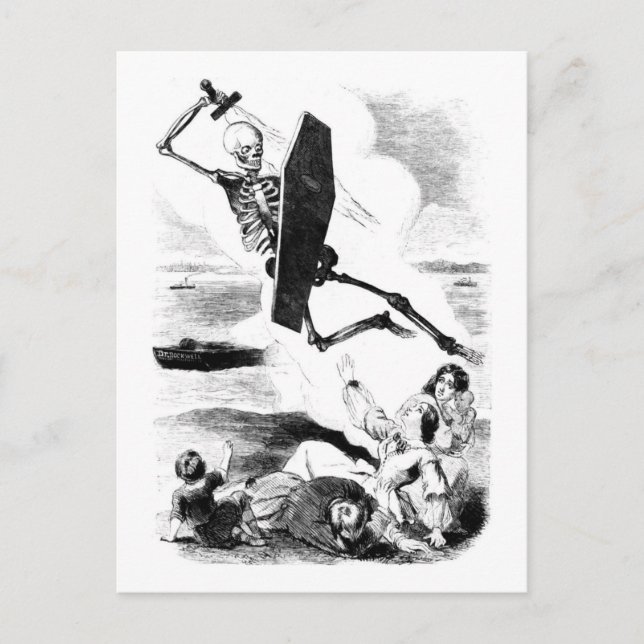 Cartão postal Questão Quarintine (Frente)