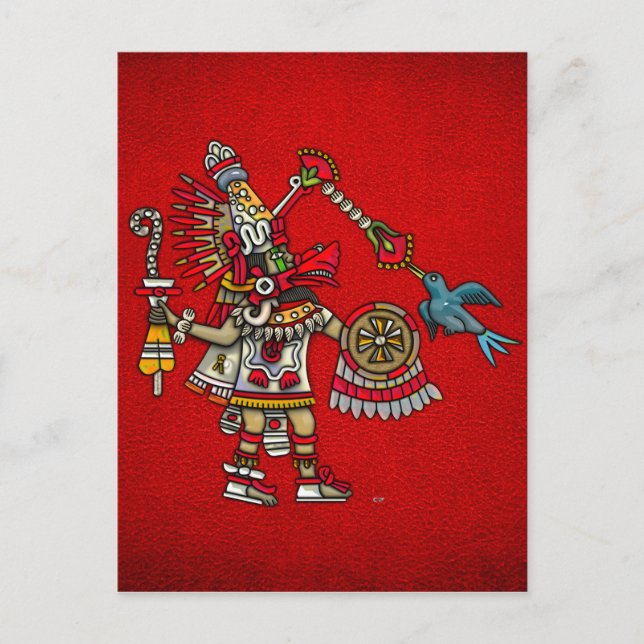 Cartão Postal Quetzalcoatl (Frente)