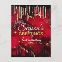 Quic Red Black dris reluz Natal ano novo