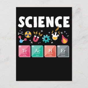 Cartão Postal Química de Laboratório de Professores de Ciênci