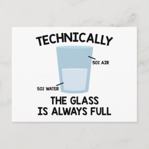 Cartão Postal Química de Química de Água Bioquímica Dotaçã