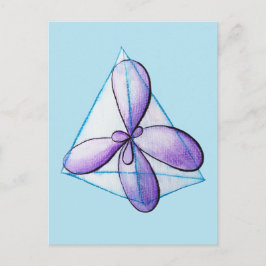 Cartão Postal Química Orgânica Molécula Ciência Orbital Atômica