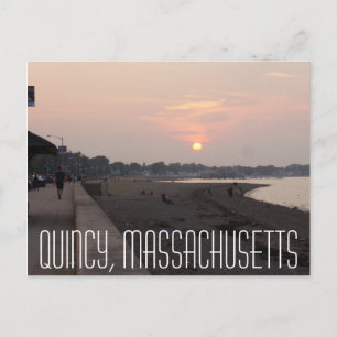Cartão Postal Quincy Massachusetts Fotógrafo Brad Hines