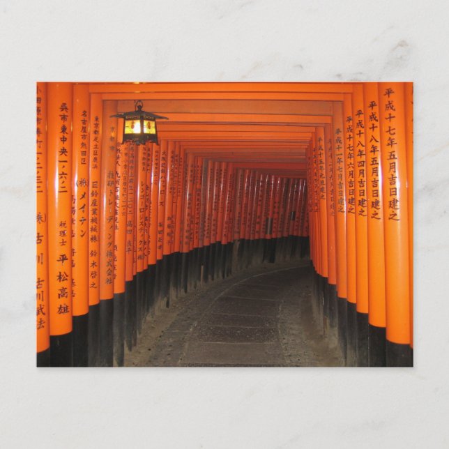 Cartão Postal Quioto 1000 tori (Frente)