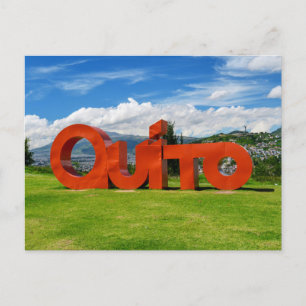 Cartão Postal Quito
