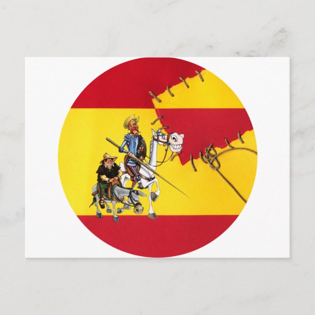 Cartão Postal @QUIXOTEdotTV (Frente)