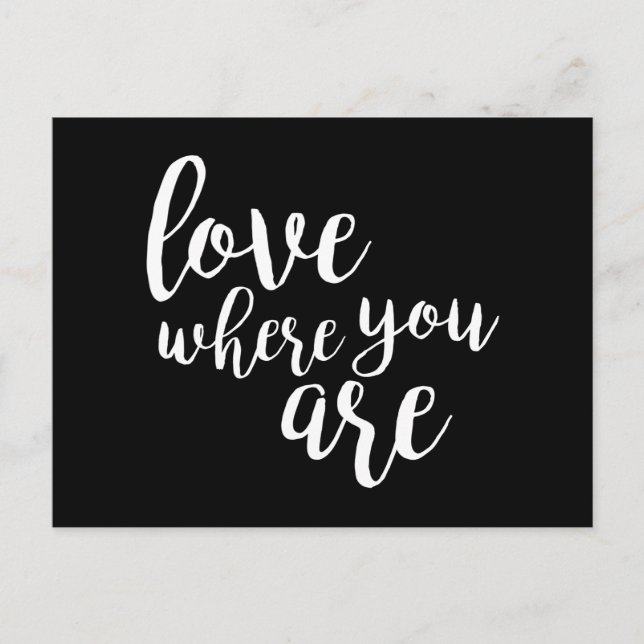 Cartão Postal Quotável V (Frente)