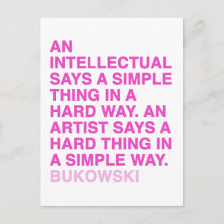 Cartão Postal Quotes by Charles Bukowski